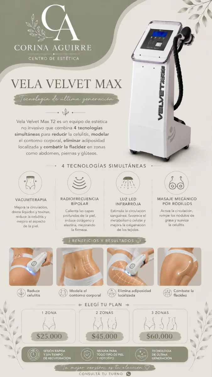 Vela velvet max