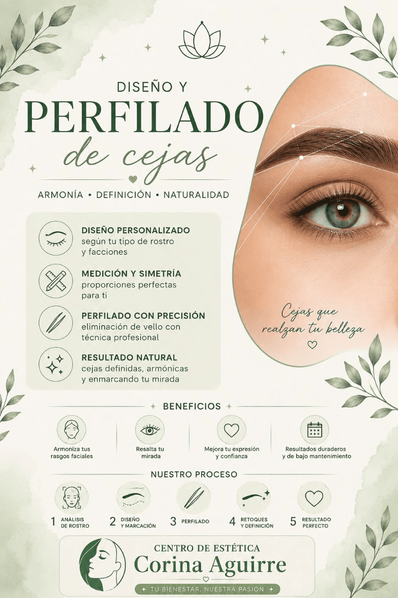 Diseño y perfilado de cejas