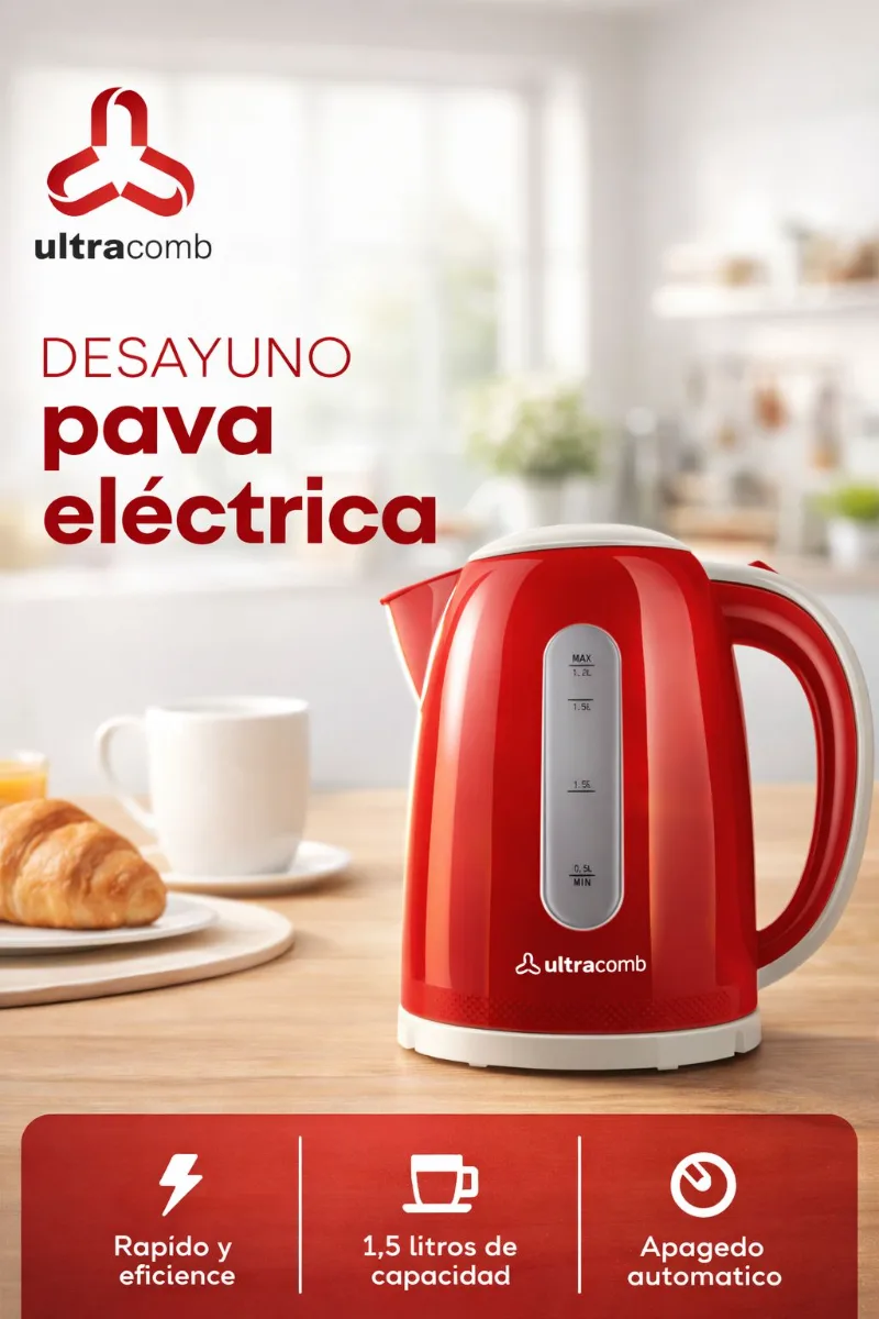 PAVA ULTRACOMB PE-4902 ROJO 🔥