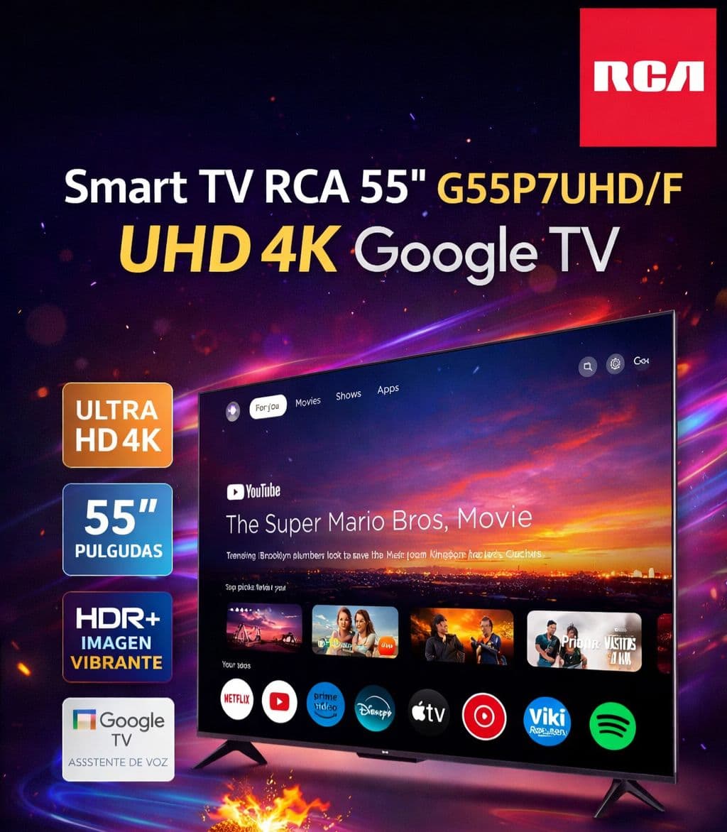 *SMART TV RCA 55"* _ANDROID TV_ ‼️ACTUALIZADO ‼️