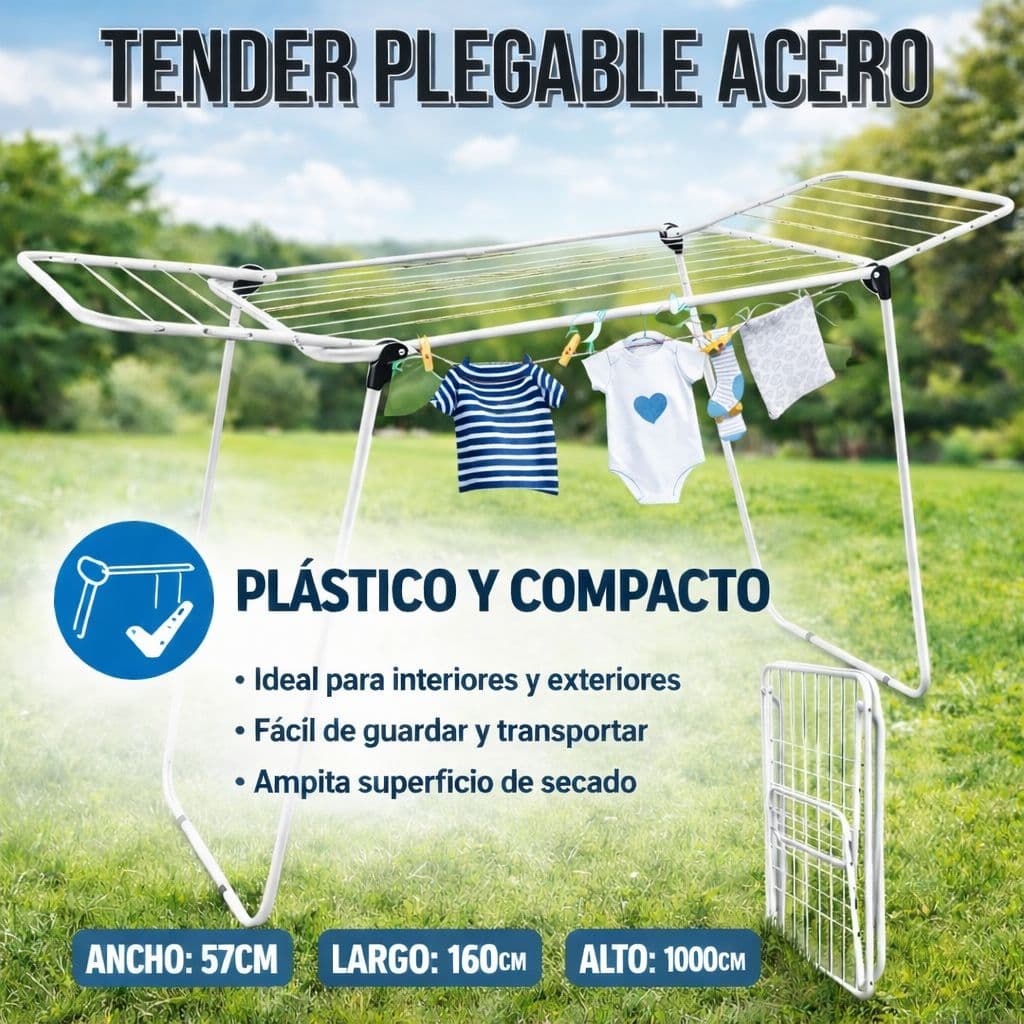 TENDER CON ALAS Y SOGA