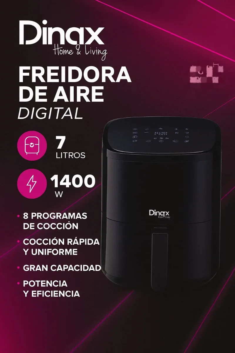 FREIDORA DINAX 7LTS _1400 w Wkaf408_